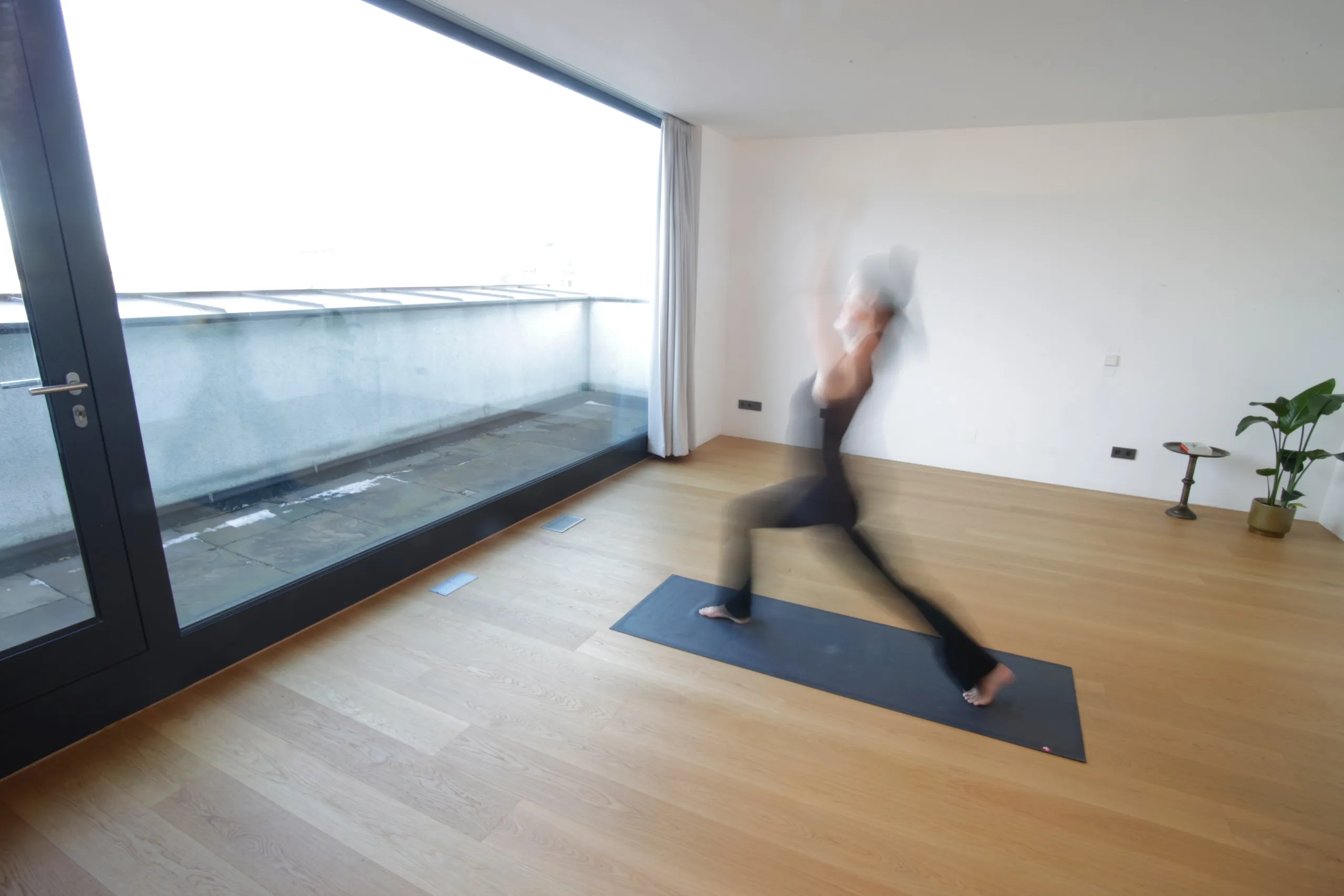 Yoga studio rental backdrop in Vienna